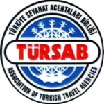 The mark of TÜRSAB, the Association of Turkish Travel Agencies